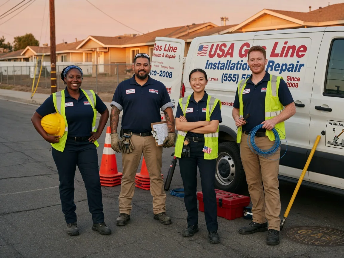 Gas Line Installation company in Glen Hope, PA